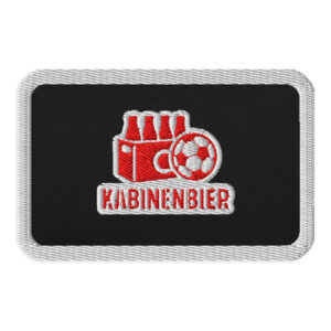 Kabinenbier Aufnäher – Kabinentauglich geprüft