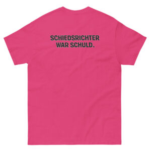 Schiedsrichter war schuld.